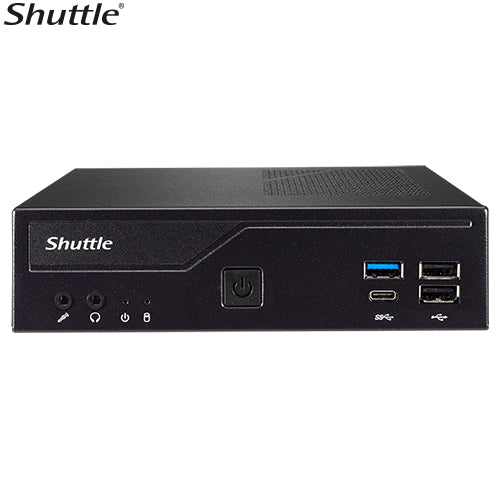 Shuttle DH610 Slim Mini PC 1L Barebone - Intel 12th/13th/14th Gen , 2xDDR4, 2.5' HDD/SSD bay, 2xLAN (1G & 2.5G), 2xRS232, HDMI, 2xDP, 120W, Vesa Shuttle DH610 Slim Mini PC 1L Barebone - Intel 12th/13th/14th Gen , 2xDDR4, 2.5' HDD/SSD bay, 2xLAN (1G & 2.5G), 2xRS232, HDMI, 2xDP, 120W, Vesa